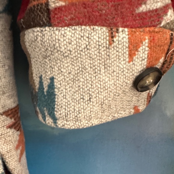 Aztec Patterned Utility Jacket - Picture 5 of 8